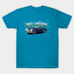 Classic MG MGA Roadster Christmas T-Shirt